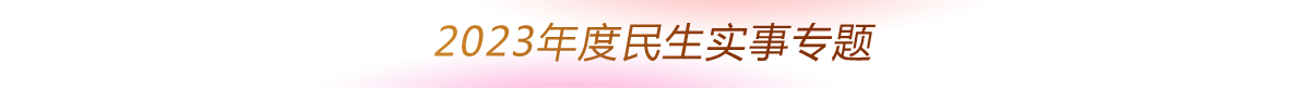 2023年度民生实事专题